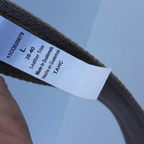 NWT COLUMBIA MEN'S LEATHER BELT - Picture 5 of 9